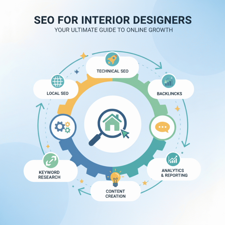 Step-by-step SEO guide for interior designers