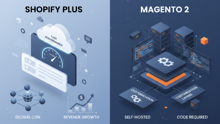 Shopify Plus vs Magento 2 for a $1M store