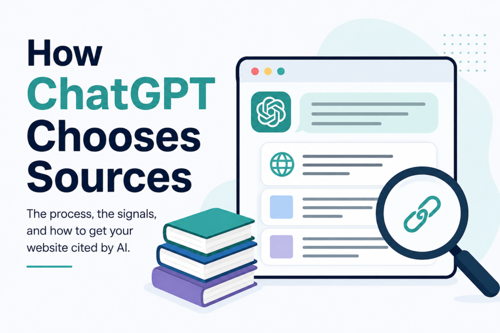 How ChatGPT Chooses Sources (And How to Make Your Website One of Them)